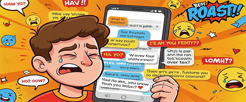 Hilarious Text Roasts to Leave Them Speechless​