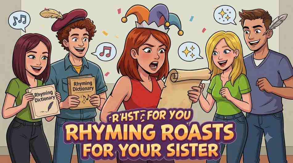 Rhyming Roasts for Your Sister
