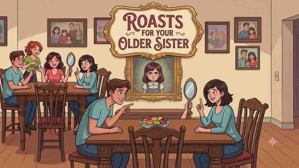 Roasts for Your Older Sister
