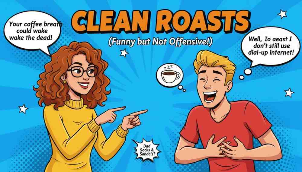 Clean Best Roasts (Funny but Not Offensive)