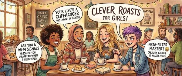 Clever Roasts for Girls