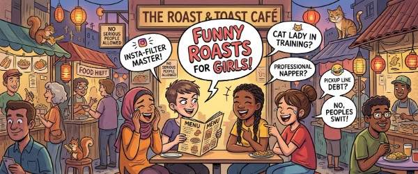 Funny Roasts for Girls