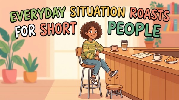Everyday Situation Roasts for Short People